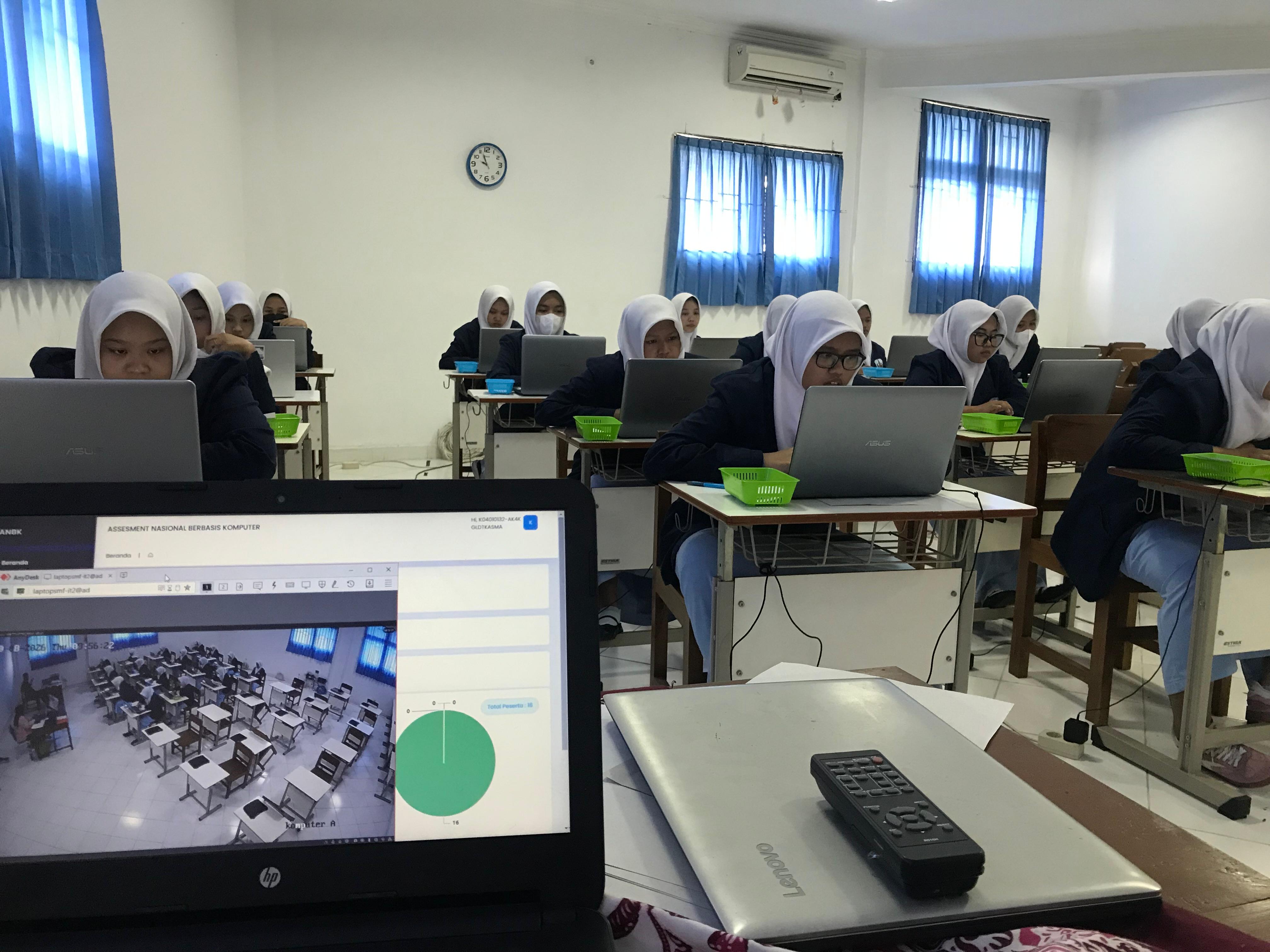 SMK SMF INDONESIA Laksanakan Gladi Bersih TKA SMK Tahun 2026